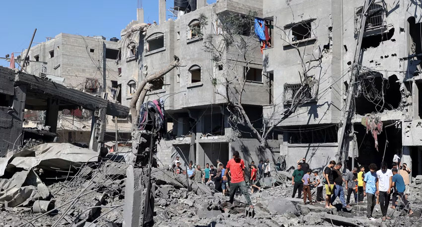 Gaza ceasefire deal is expected to finalize in next week, claims Trump File Photo