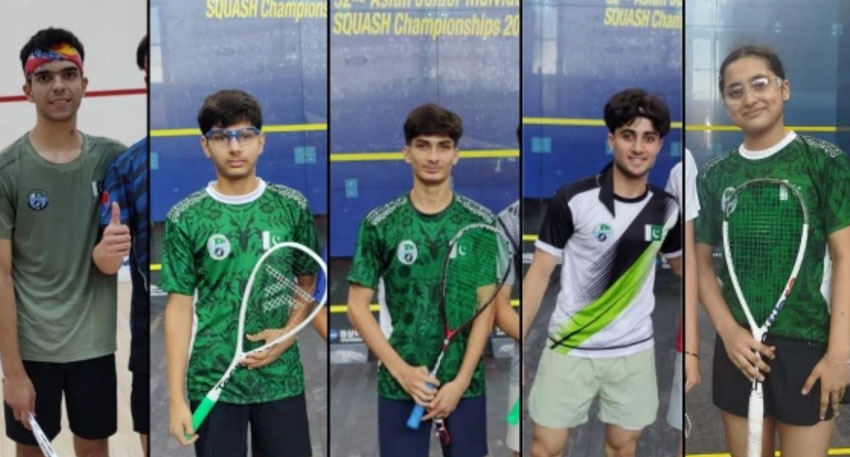 Pakistan defeats India at Asian Junior Squash Championship final 2025 