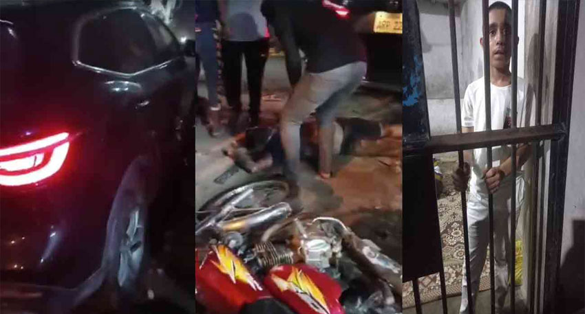 Underage driver hits motorcyclists in Lahore file photo