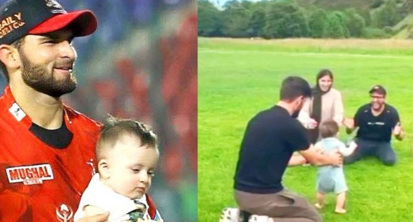 Shahid Afridi’s grandson’s video goes viral Shahid Afridis grandsons video goes viral