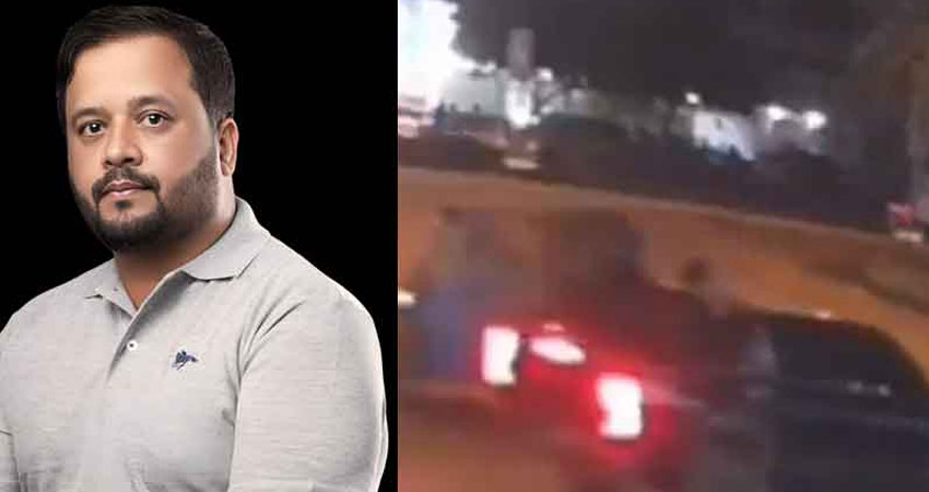 JDC head Zafar Abbas Vigo hit two motorcyclists in Karachi Ancholi area