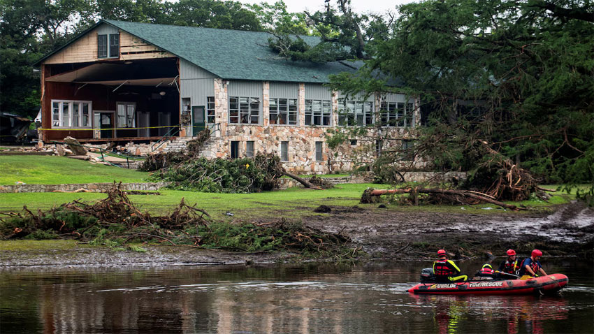 Hopes fade for missing Texas flood victims as death toll hovers around 100