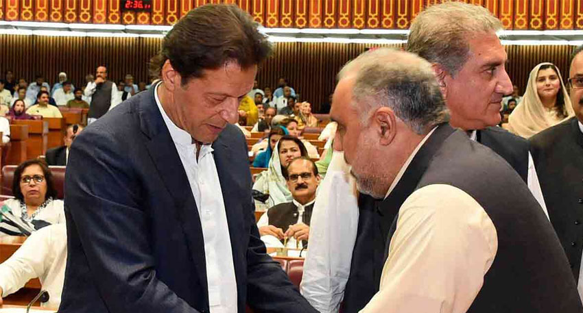 Asad Qaiser acquitted in Azadi March case Asad Qaiser acquitted in Azadi March case