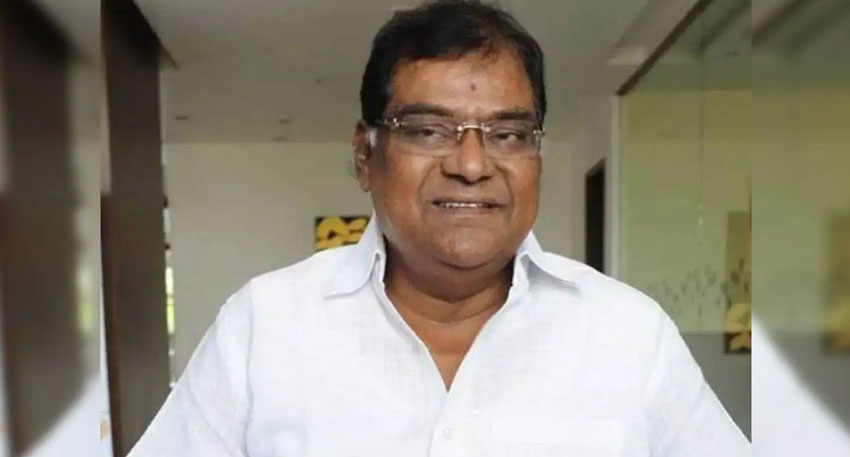 Telugu actor Kota Srinivasa death confirmed by family File Photo