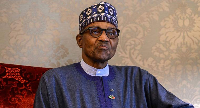 Former Nigerian President Muhammadu Buhari has died file photo