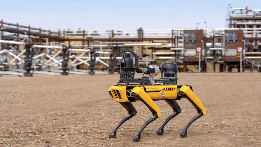 How Canada’s oil sands transformed into one of North America’s lowest-cost plays A robotic dog employed by Imperial Oil. Reuters