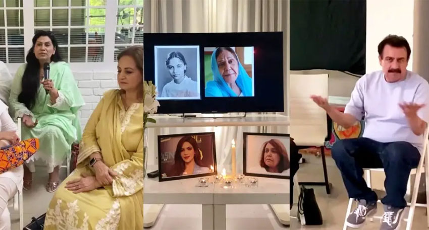 Pakistani artists hold emotional dua for late actresses Ayesha Khan and Humaira Asghar