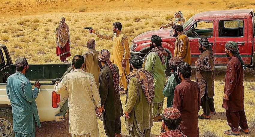 Couple publicly murdered for love marriage in Balochistan File photo