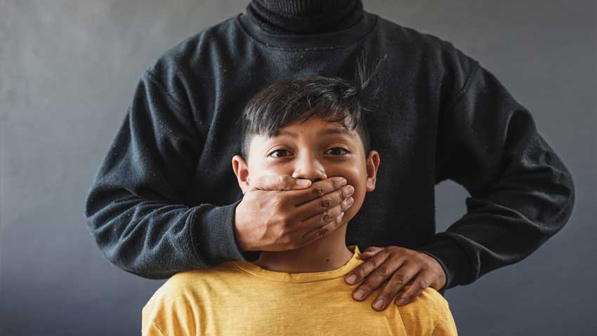 ‘Kidnappers’ held as child found begging outside mosque months after disappearance