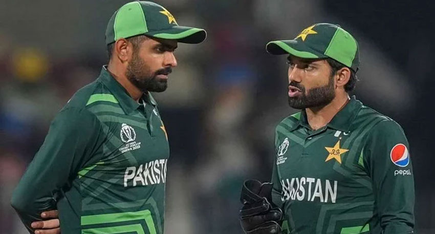 Babar, Rizwan demoted in latest ICC T20 rankings file photo