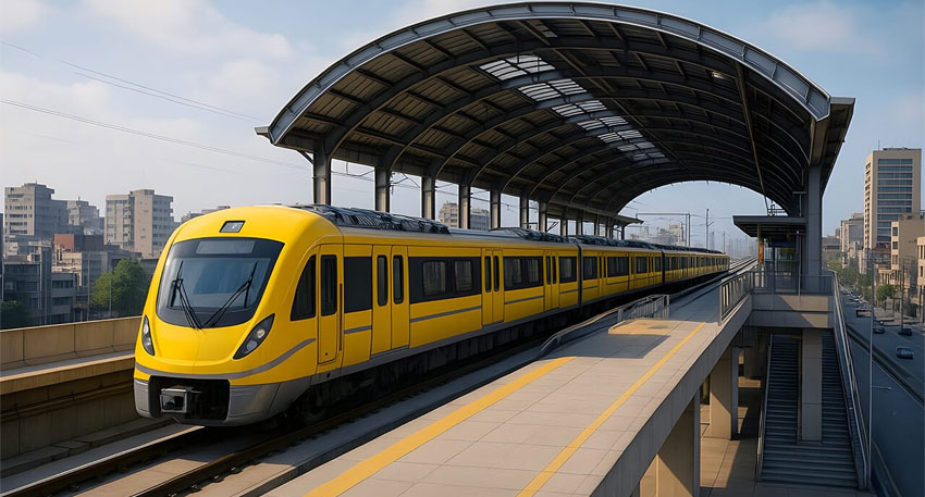 Lahore to launch yellow line metro File Photo