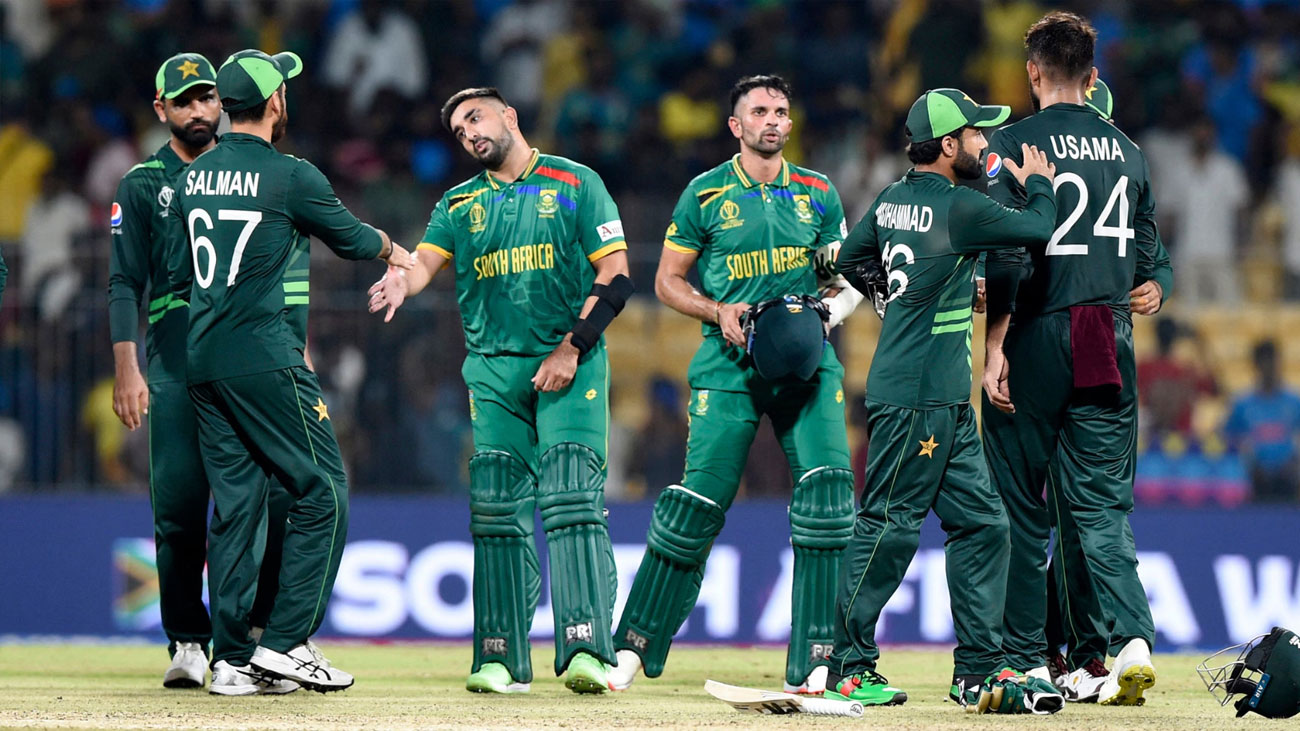 Pakistan vs South Africa: Pakistan brings home victory File Photo
