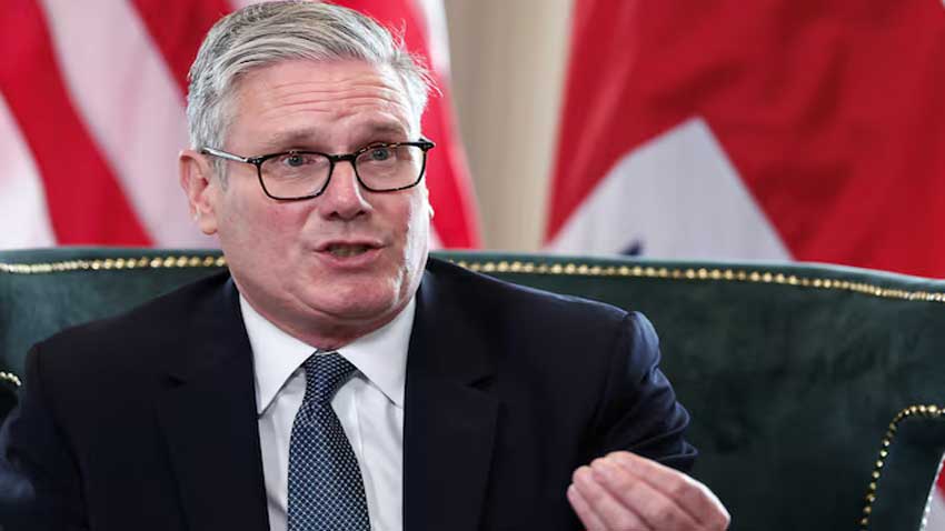 Also UK plans to recognise Palestinian state in September British Prime Minister Keir Starmer and U.S. President Donald Trump (not pictured) hold a bilateral meeting at Trump Turnberry golf course in Turnberry, Scotland, Britain, July 28, 2025. Reuters