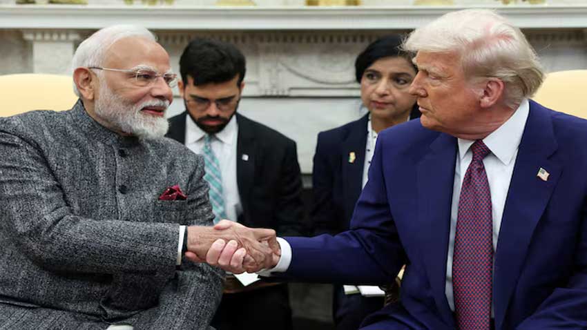 US imposing 25% tariff and a penalty on India from August 1, Trump says File photo