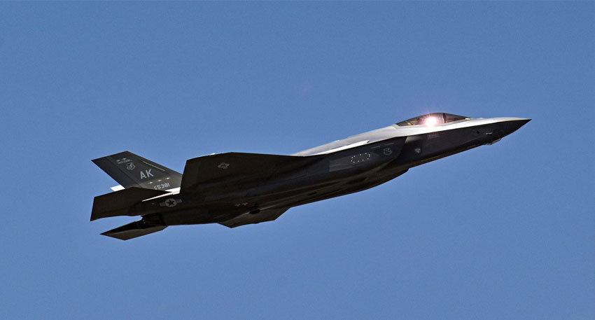 US F-35C crashes in California, pilot ejects safely File Photo