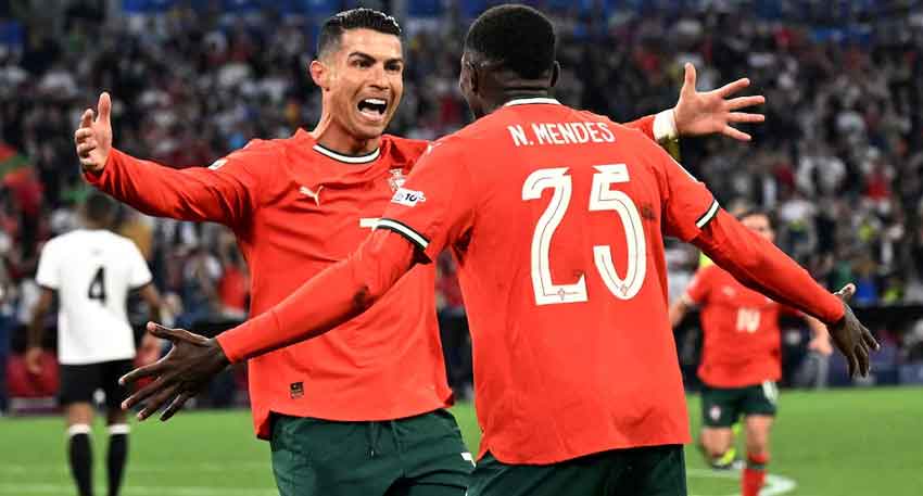 Ronaldo fires Portugal into Nations League final File Photo