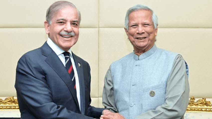 The Dawn of a New Era: Deepening Friendship Between Pakistan and Bangladesh Prime Minister Shehbaz Sharif meets Bangladesh interim leader Dr Muhammad Yunus on the sidelines of the D-8 summit of developing nations, on December 19, 2024.