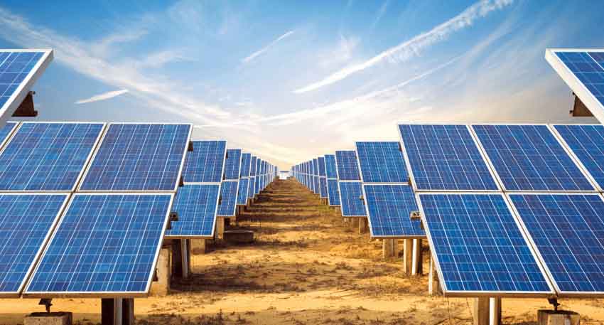Why is the govt imposing 18pc tax on imported solar panels? File Photo
