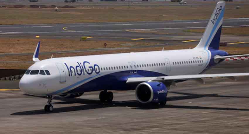 Bomb threat triggers emergency landing of IndiGo flight in Nagpur Bomb threat triggers emergency landing of IndiGo flight in Nagpur - File Photo