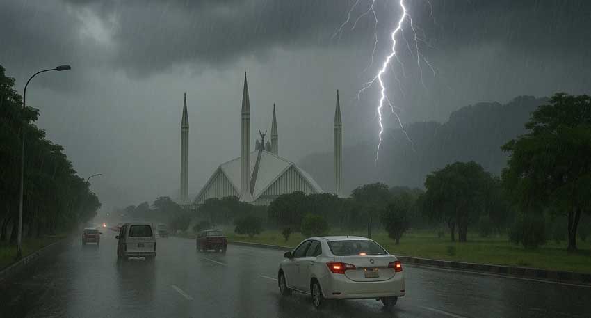 PMD forecasts heavy rains across Pakistan Weather forecast