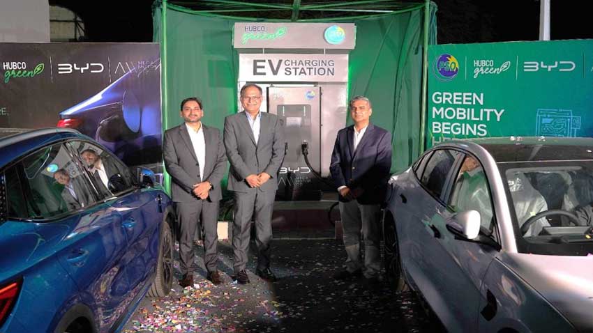 Pakistan’s first NEV fast-charging station unveiled along motorway