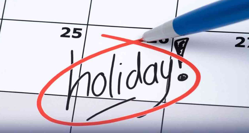 How many holidays will there be in Muharram? file photo