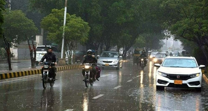 Heavy rainfall across Punjab and KPK