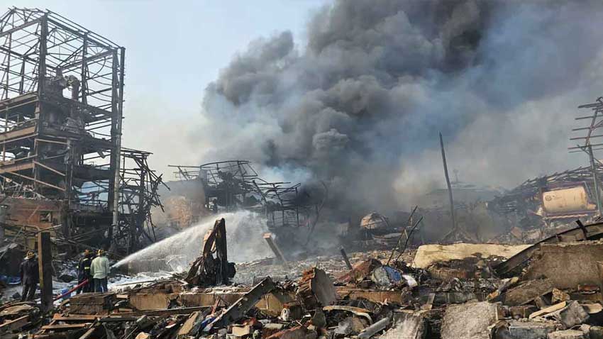 12 killed in blast at India’s chemical factory – death toll may rise further!