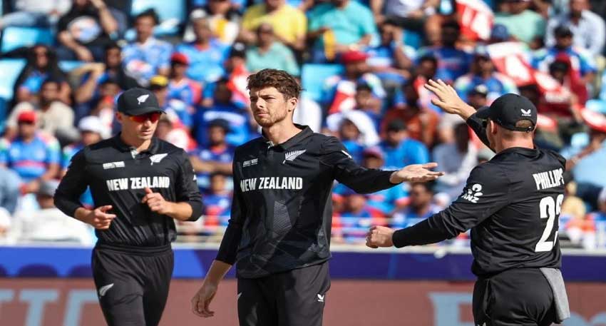 Champions Trophy 2025: New Zealand restrict India to 249 runs