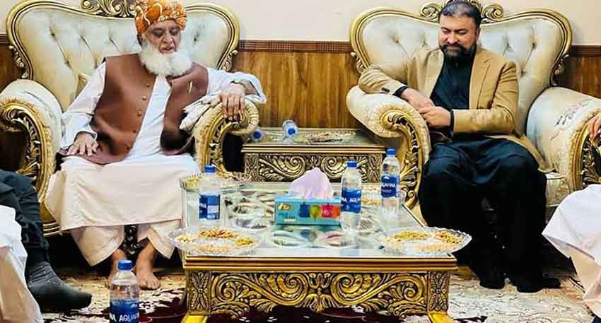 CM Bugti and Fazlur Rehman discuss Balochistan’s law and order situation