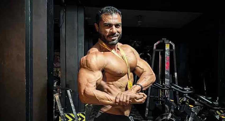 Pakistan’s Jawad Ahmad defeats Indian rival to win gold at global bodybuilding championship
