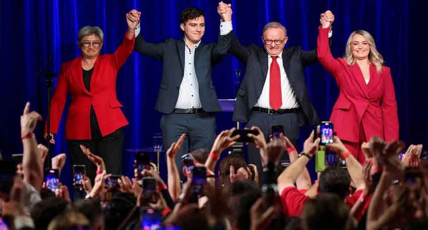 Australia&#039;s Albanese claims election victory, riding anti-Trump wave