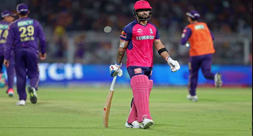 Making IPL history, Rajasthan Royals’ Riyan Parag hits six sixes in a row