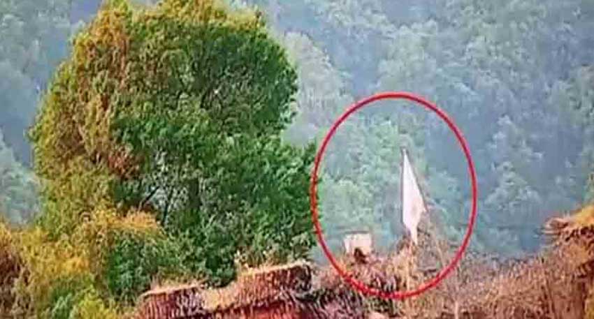India raises white flag in surrender after Pakistan’s fierce retaliation
