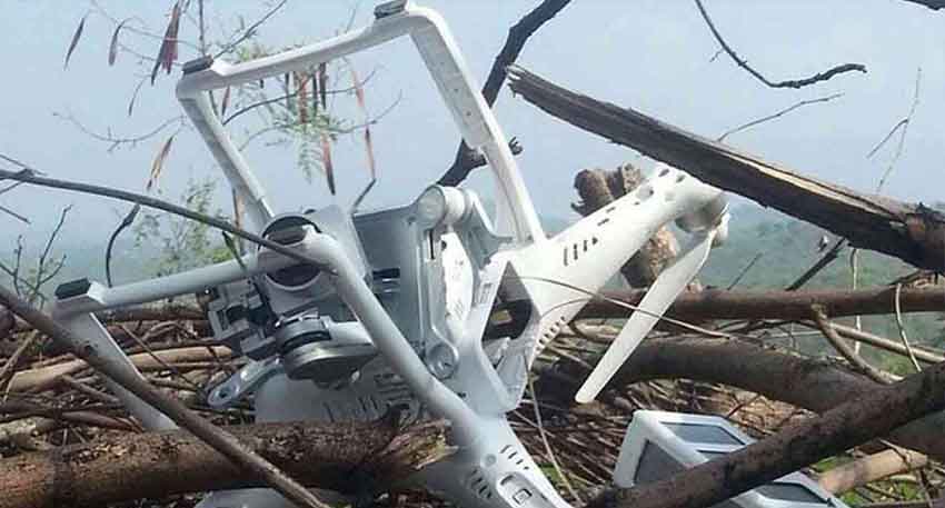 Pakistan armed forces shoots down drone in Lahore's DHA File Photo