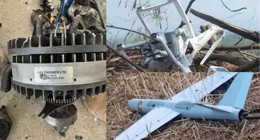 In strong response, Pakistan shoots down 77 Indian drones Pakistan shoots down 77 Indian drones