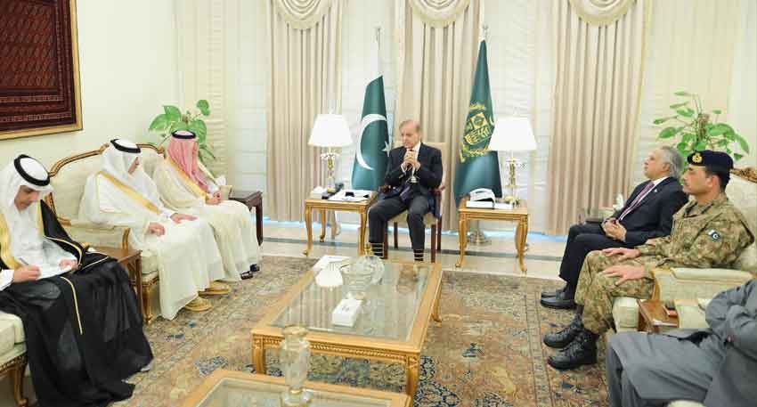 Pakistan fully determined to defend its sovereignty and integrity, PM Shehbaz tells Saudi minister