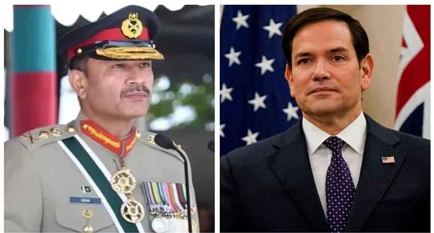 US Secretary of State Rubio phones COAS Gen Asim Munir, urges de-escalation US Secretary Rubio urges de-escalation