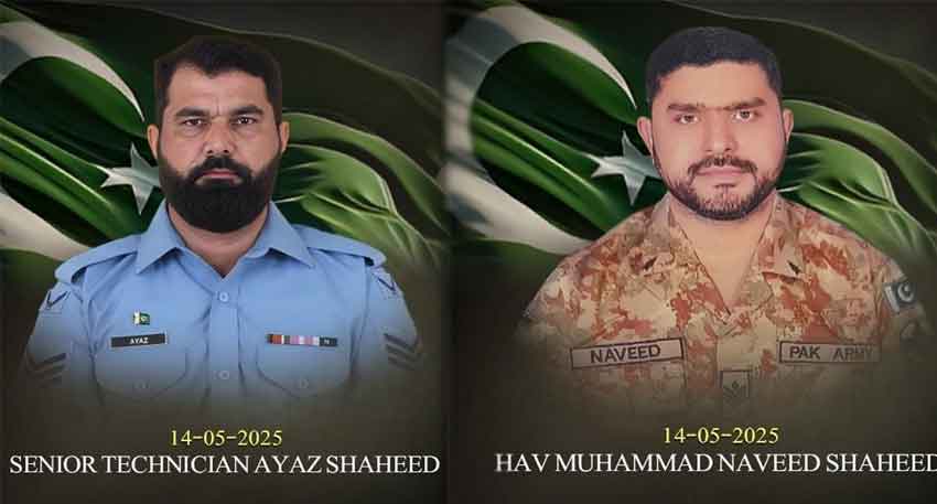 Two more soldiers, injured in India’s cowardly strikes, embrace Shahadat - Death toll rises to 13