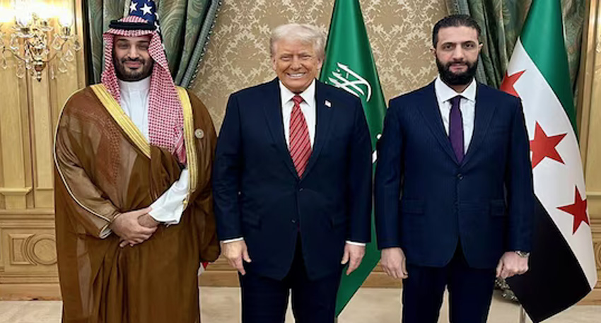 Trump says US to lift Syria sanctions, secures $600 billion Saudi deal