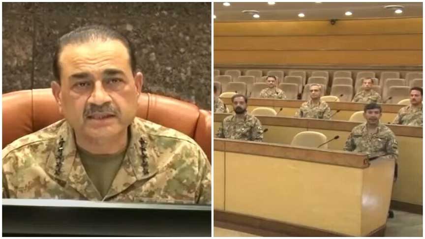 Top military brass vows to block Indian-sponsored terrorists from derailing national peace