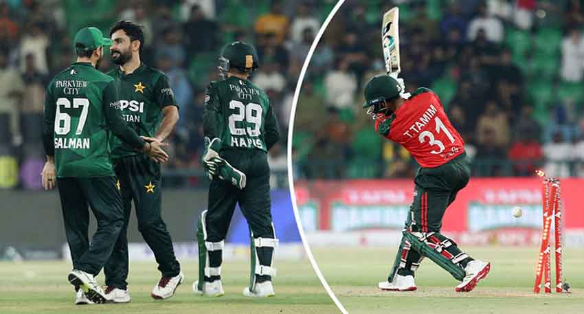 Captain Agha, Hassan Ali lead Pakistan to resounding T20I win against Bangladesh Pakistan vs Bangladesh