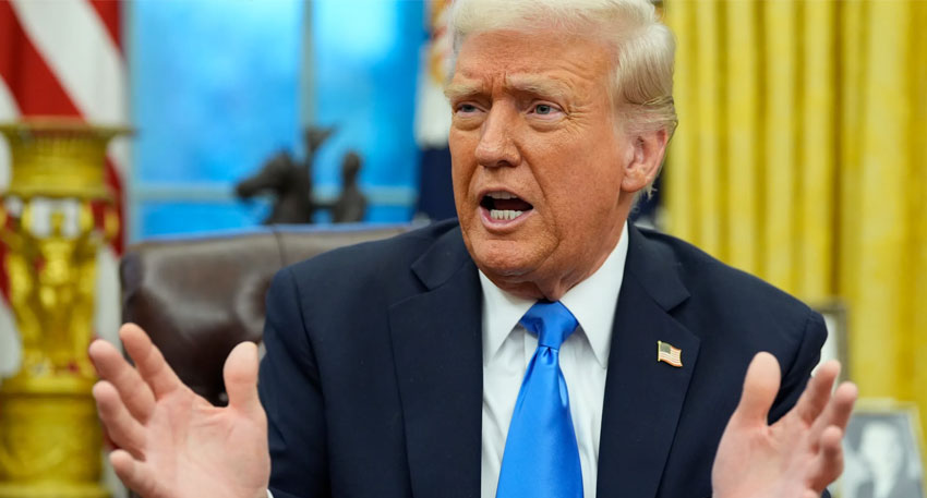Trump says Israel-Hamas ceasefire could happen soon File photo