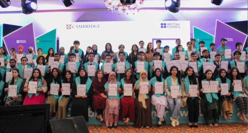 Cambridge International award ceremony
