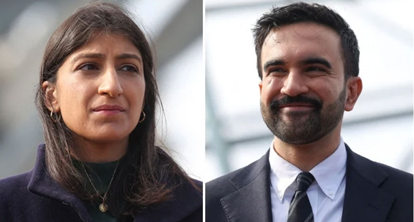 Zohran Mamdani and Lina Khan