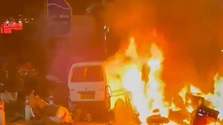 Explosion near Red Fort in Indian capital New Delhi sparks panic.