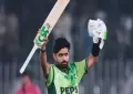 Babar Azam breaks century drought