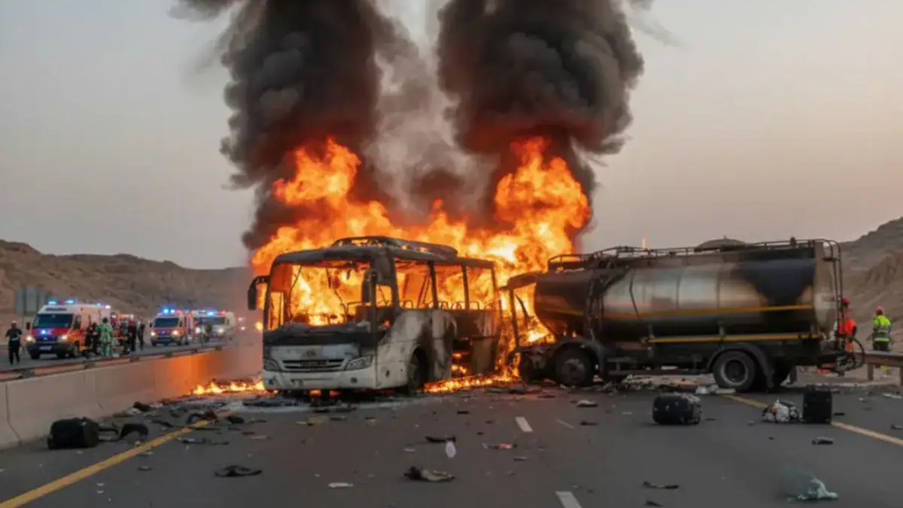 Madina bus crash kills dozens of Indian Umrah pilgrims - Real death toll unknown. File photo