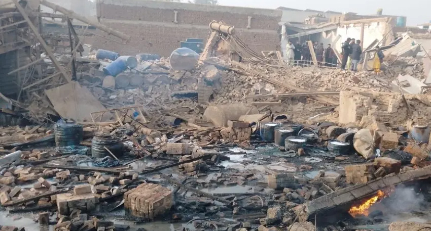 Eight killed, several injured in boiler blast at Faisalabad chemical factory