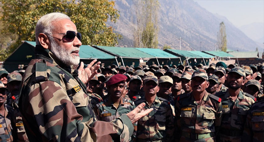 Saffronisation of Indian armed forces under BJP government